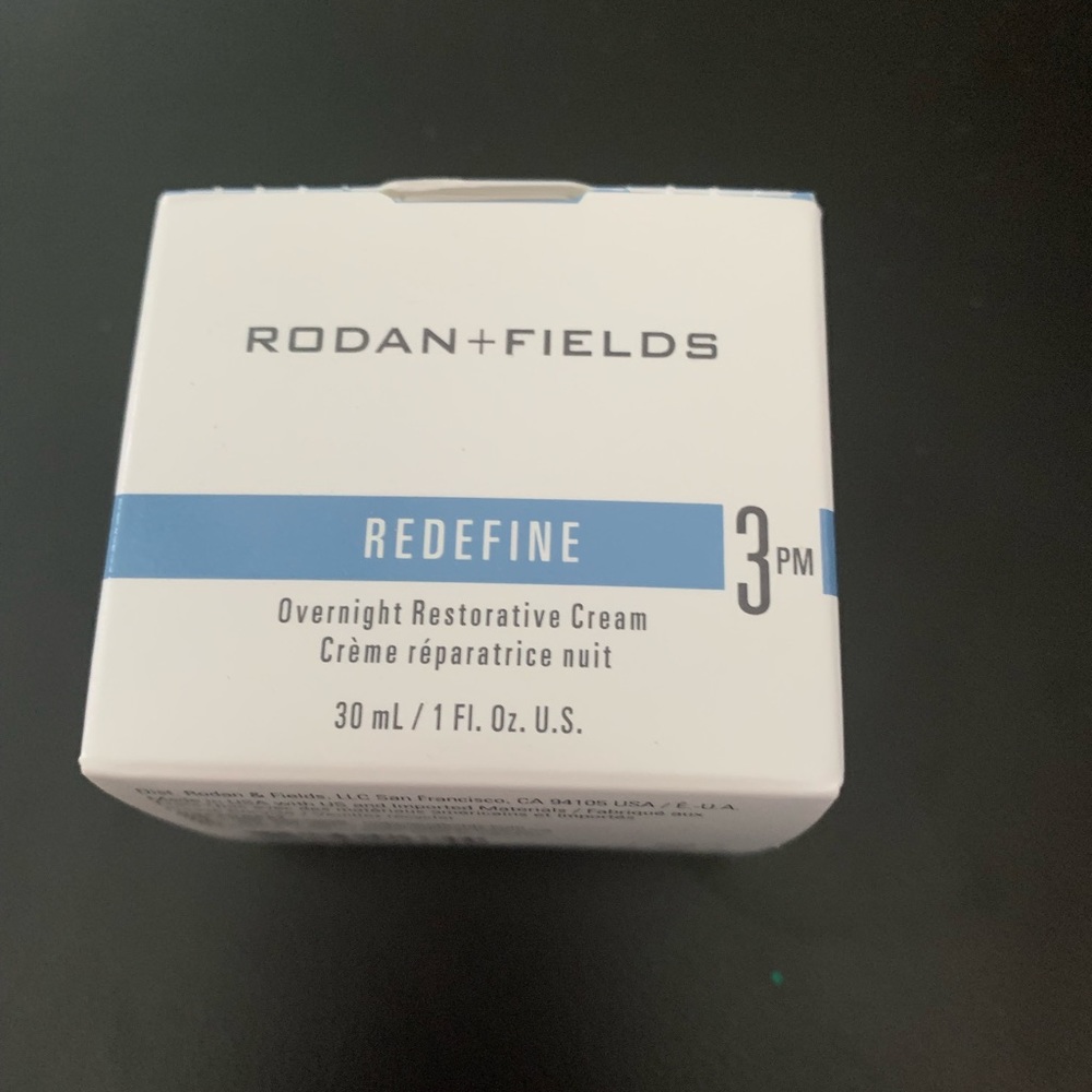 Rodan & Fields Redefine overnight restorative cream step 3 PM.